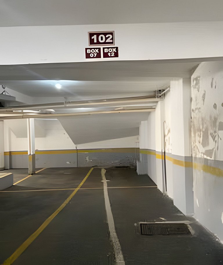 Apto Margarida|Climatizado,2 Garagens, lado Termas