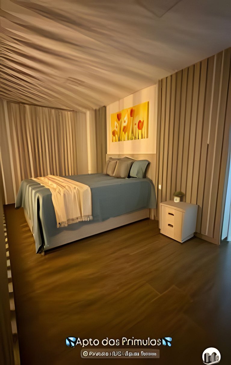 Apto Duplex Prímulas|1Q, Churrasqueira, Frente Av.
