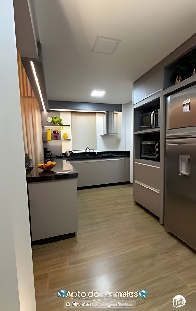 Apto Prímulas|Duplex,Churrasqueira de Frente Av.