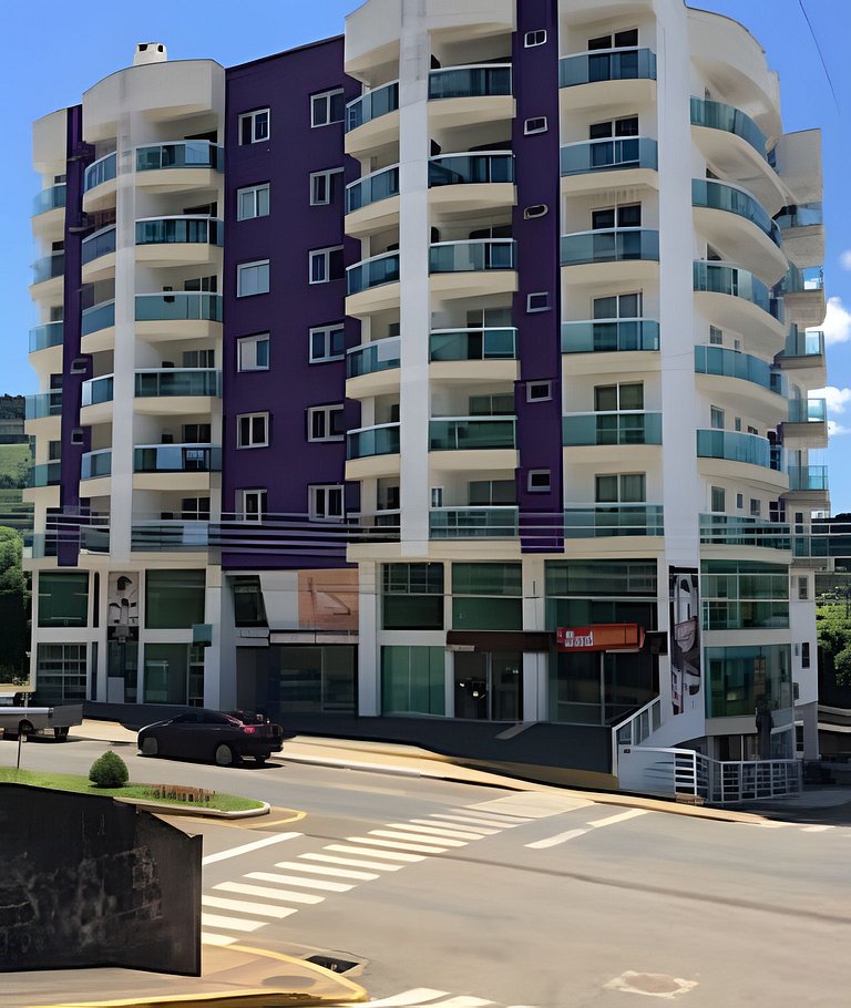 Apto Alamanda|2Q.Climatizado,Sacada Churrasqueira