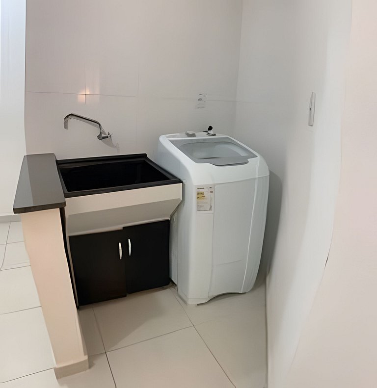 Apto Alamanda|2Q.Climatizado,Sacada Churrasqueira