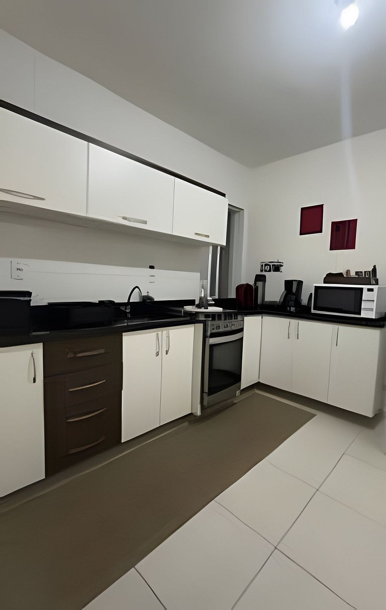 Apto Alamanda|2Q.Climatizado,Sacada Churrasqueira