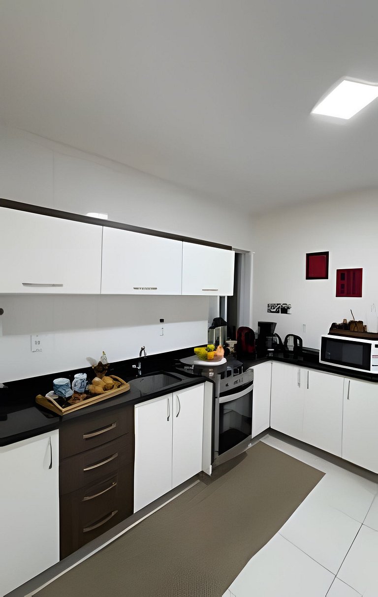 Apto Alamanda|2Q.Climatizado,Sacada Churrasqueira