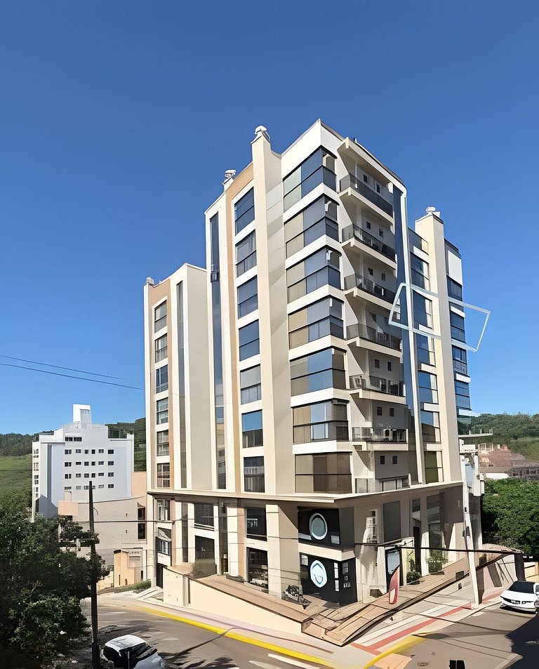 Apto Dálias|Climatizado,2 Garagens,150m das Termas