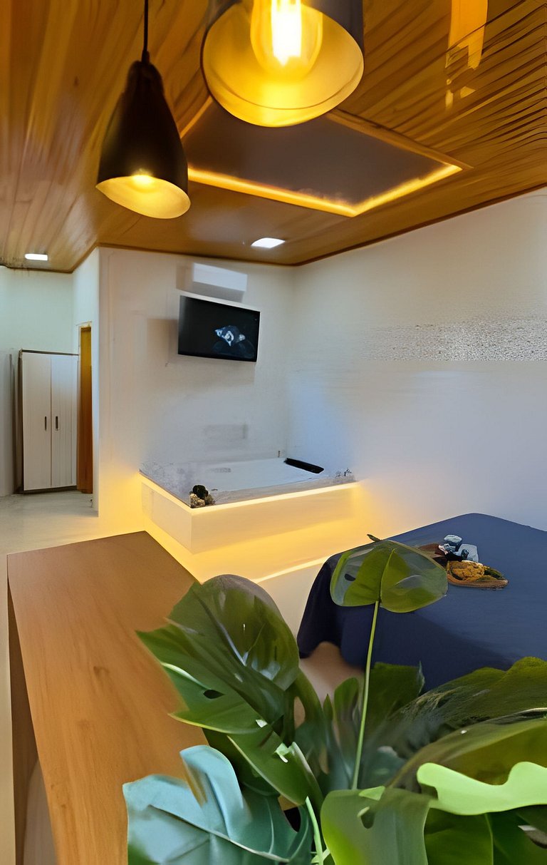 Suíte dos Sonhos-Climatizada,Hidromassagem,Garagem