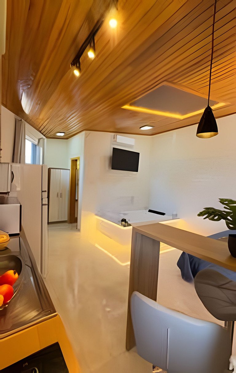 Suíte dos Sonhos-Climatizada,Hidromassagem,Garagem