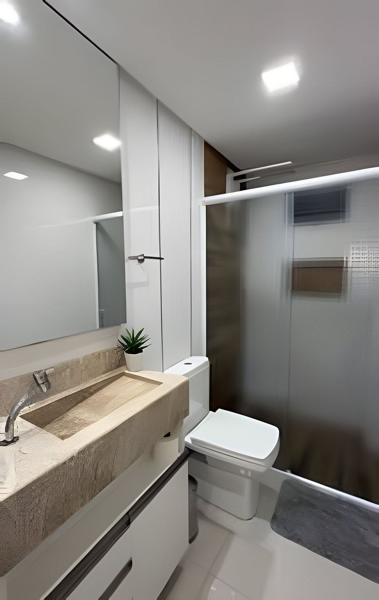 Apto Azaléias|3Q.Todo Climatizado, ao lado Termas