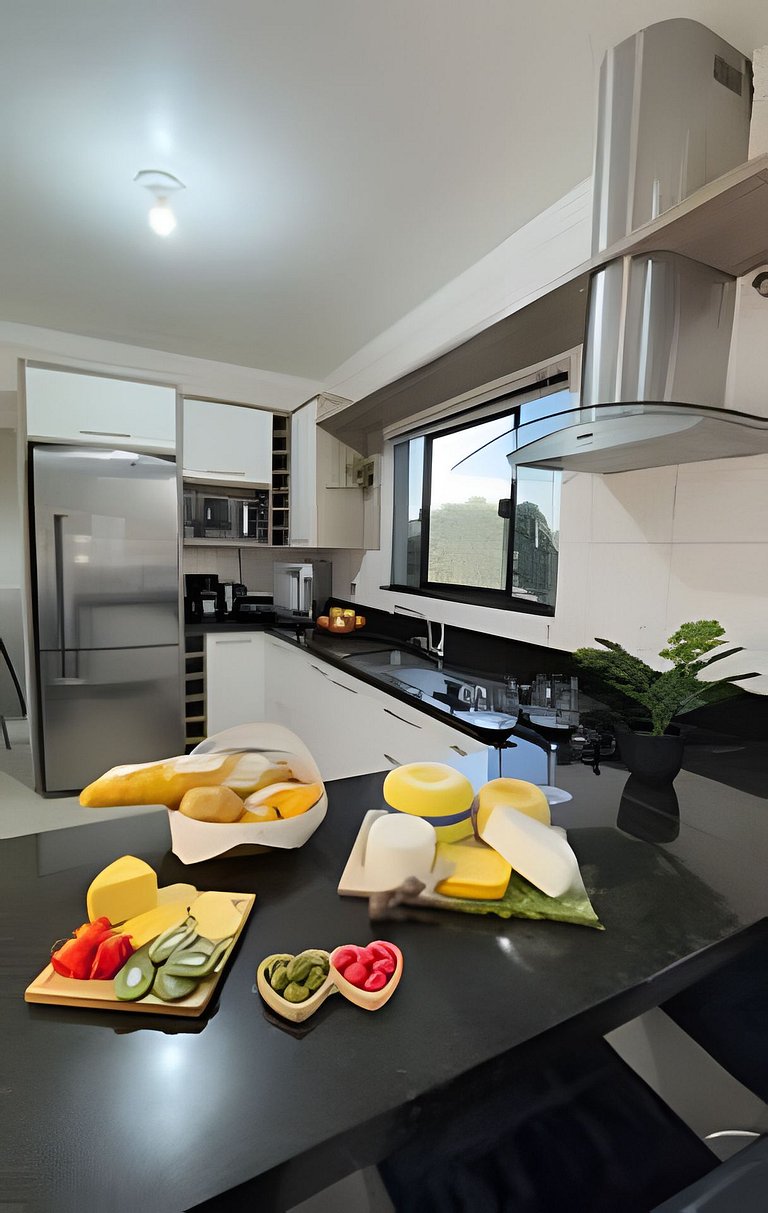 Casa c Jacuzzi|Climatizada,Espaçosa,Churrasqueira