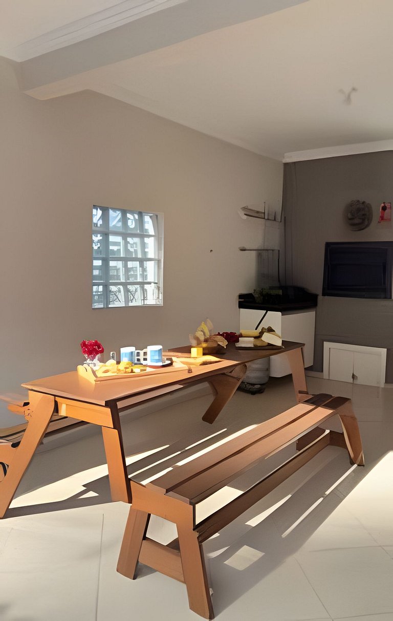 Casa c Jacuzzi|Climatizada,Espaçosa,Churrasqueira