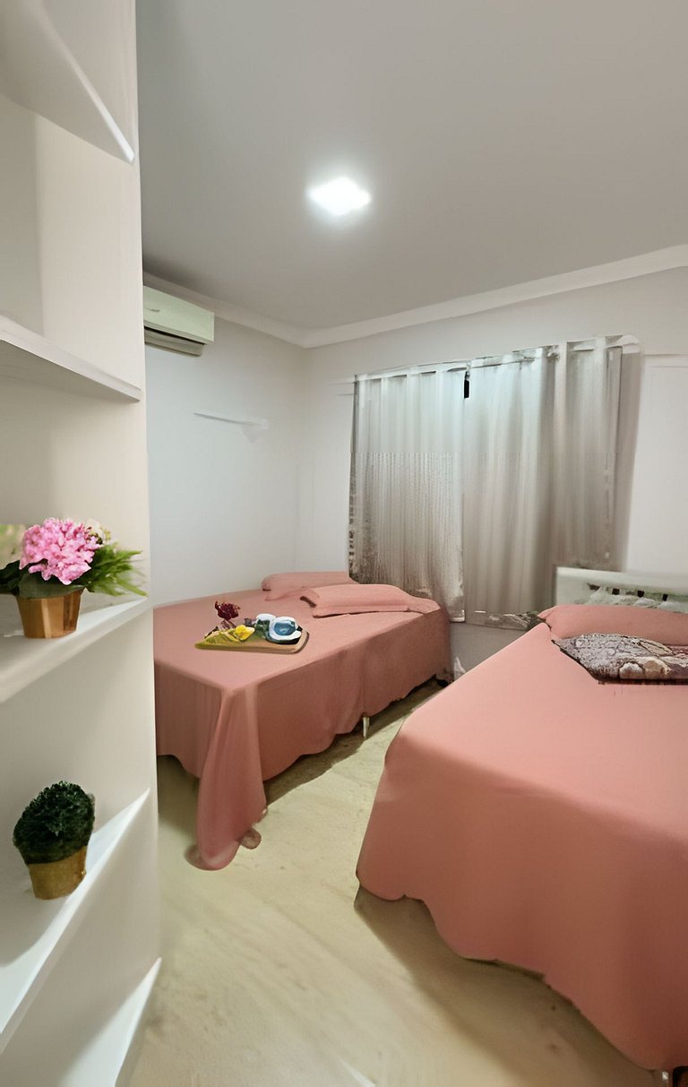Casa c Jacuzzi|Climatizada,Espaçosa,Churrasqueira