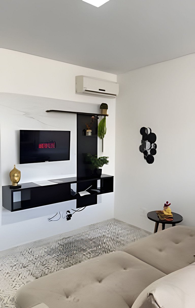 Apto Girassol|2Q, Churrasqueira, Frente Avenida