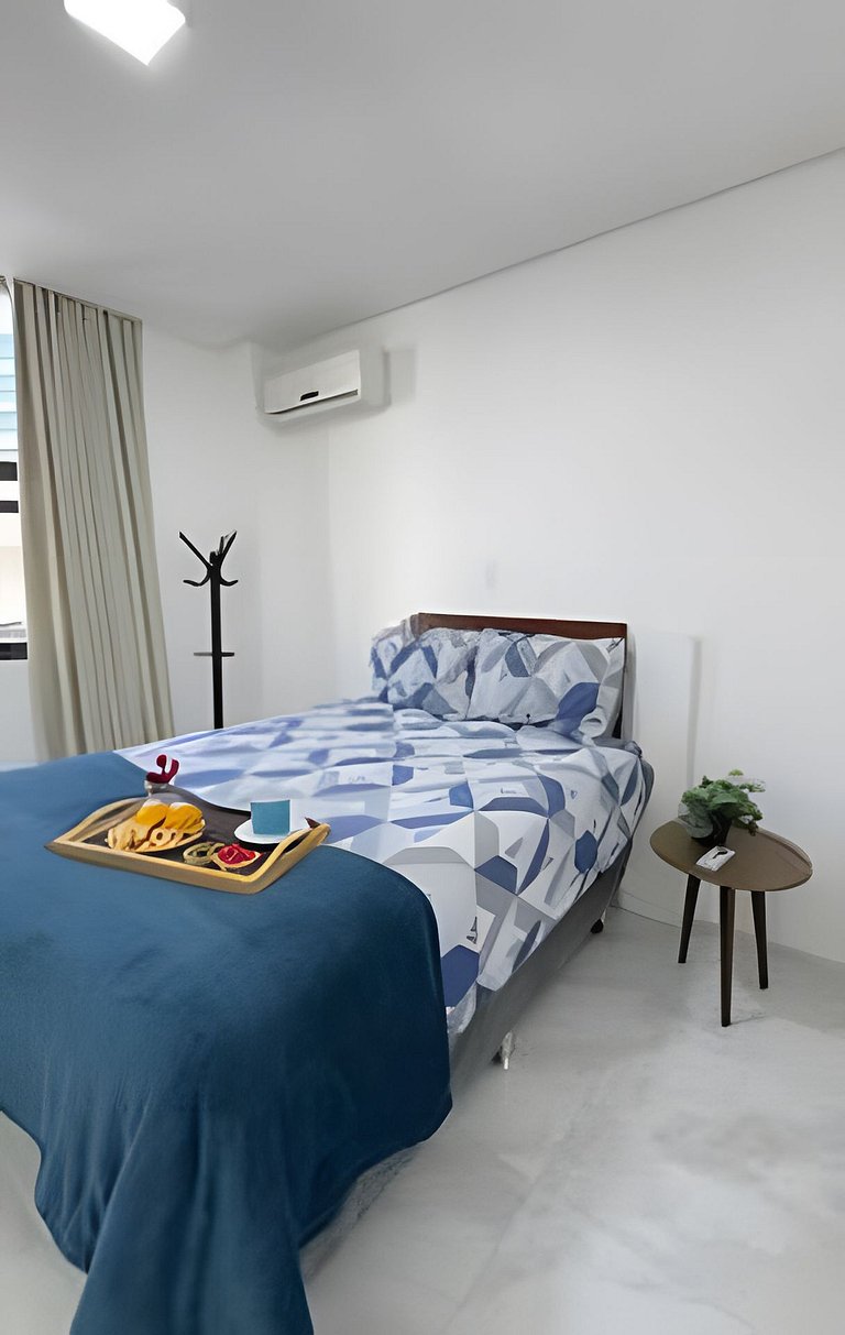 Apto Girassol|2Q, Churrasqueira, Frente Avenida