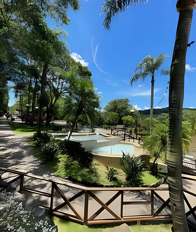 Apto Lavandas|2Q-Lado Centro Eventos,150m Termas