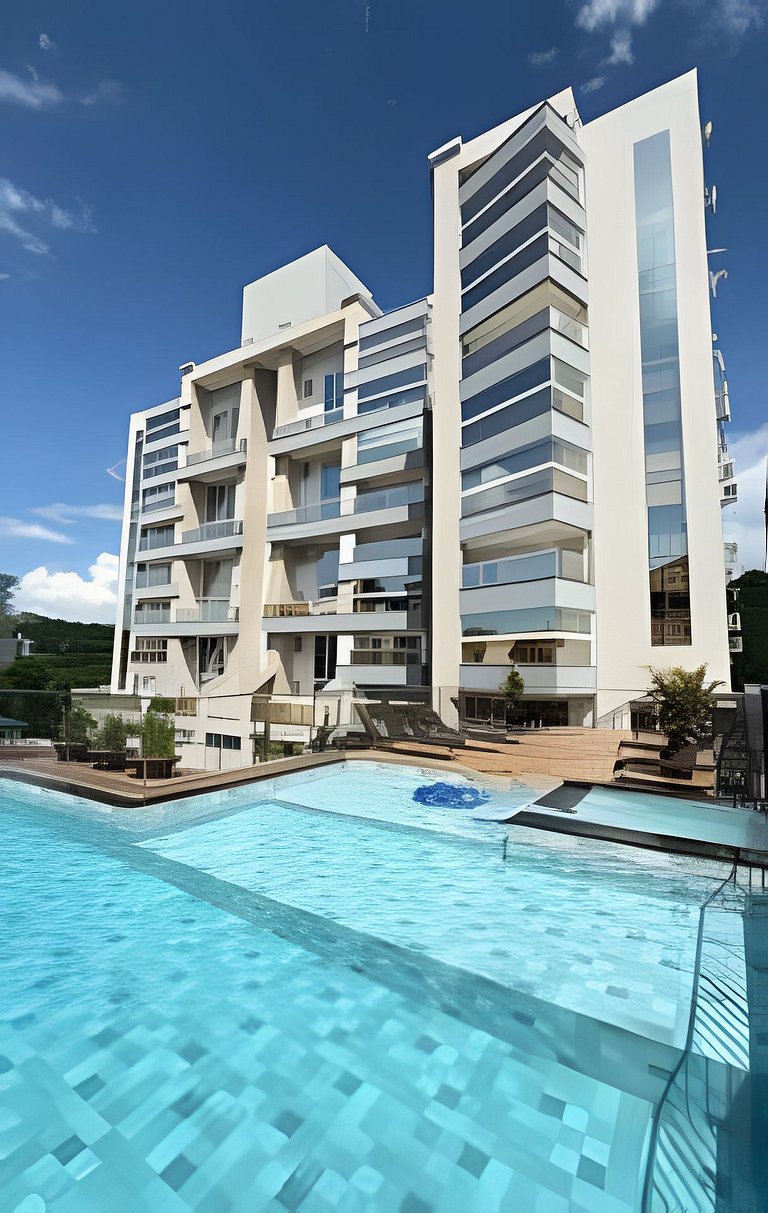 Apto Três Marias|2Q,Climatizado,Churrasqueira