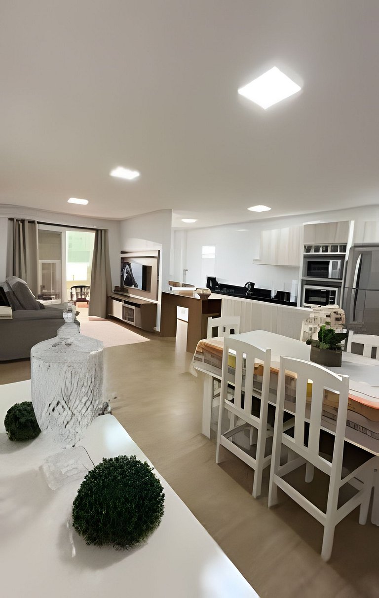 Apto Três Marias|2Q,Climatizado,Churrasqueira