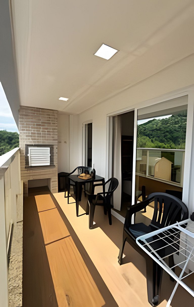 Apto Três Marias|2Q,Climatizado,Churrasqueira