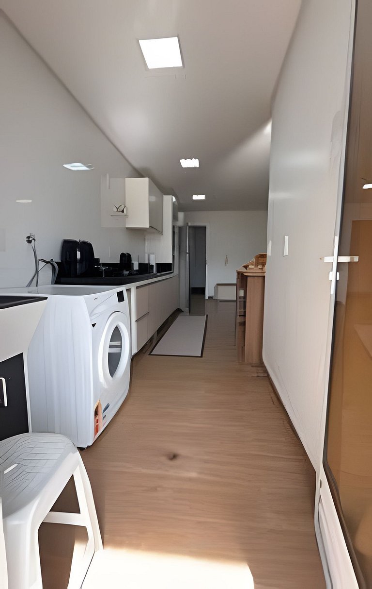 Apto Três Marias|2Q,Climatizado,Churrasqueira