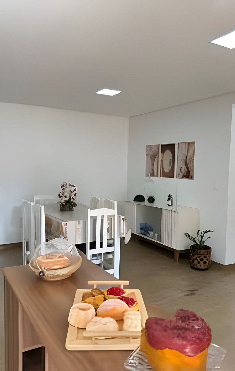 Apto Três Marias|2Q,Climatizado,Churrasqueira