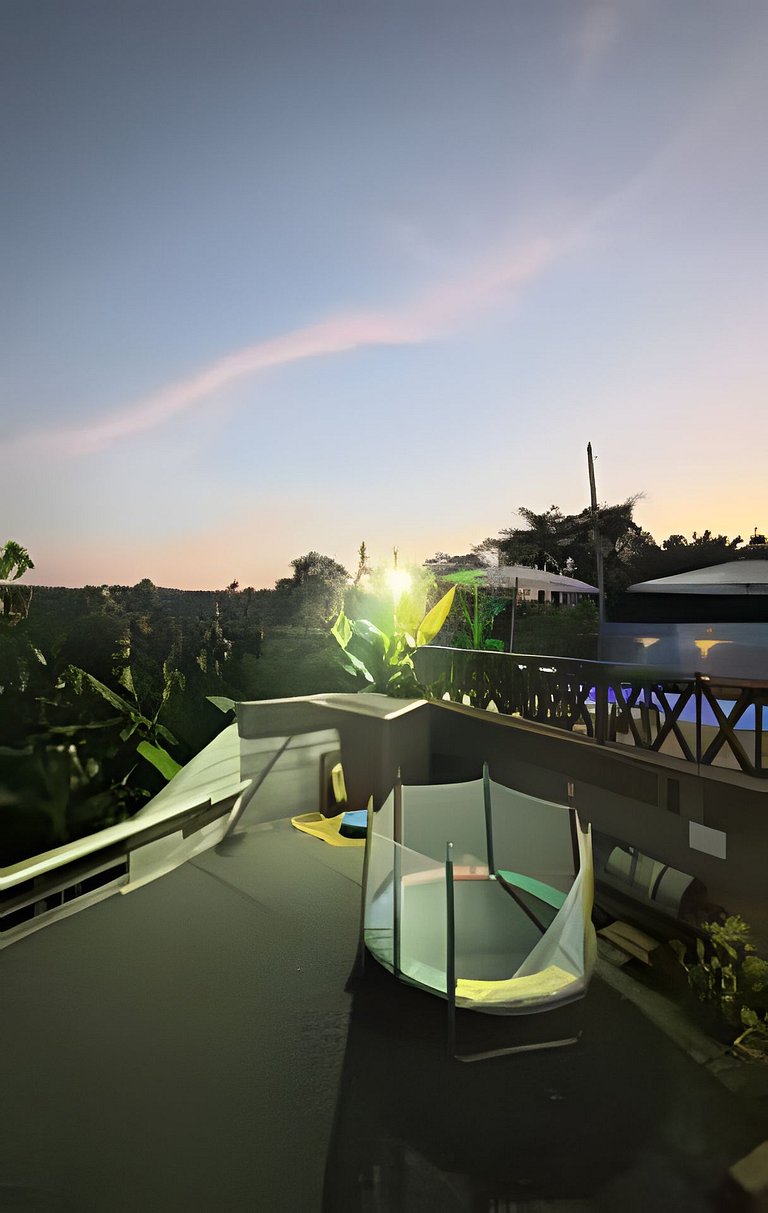 Casa Gerânios c/Piscina|4Q Climatizados,Pula-Pula,Estacionam