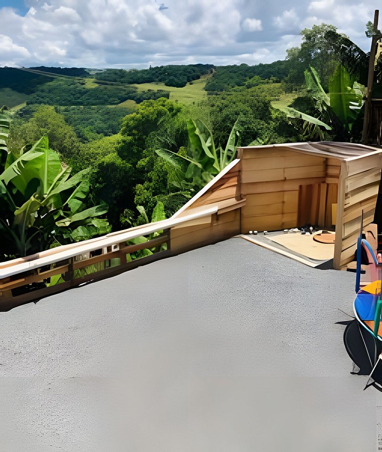 Casa com piscina, 4 Qts com ar-condicionado, pula-pula e est