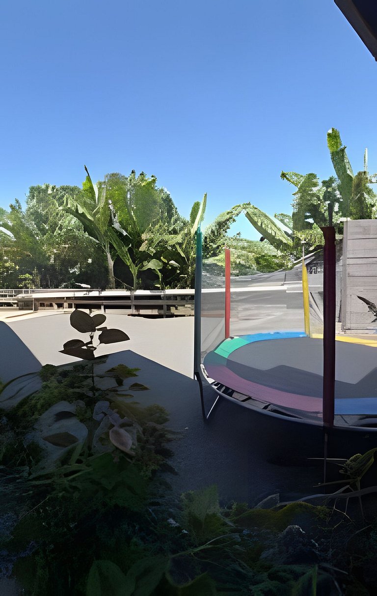 Casa Gerânios c/Piscina|4Q Climatizados,Pula-Pula,Estacionam