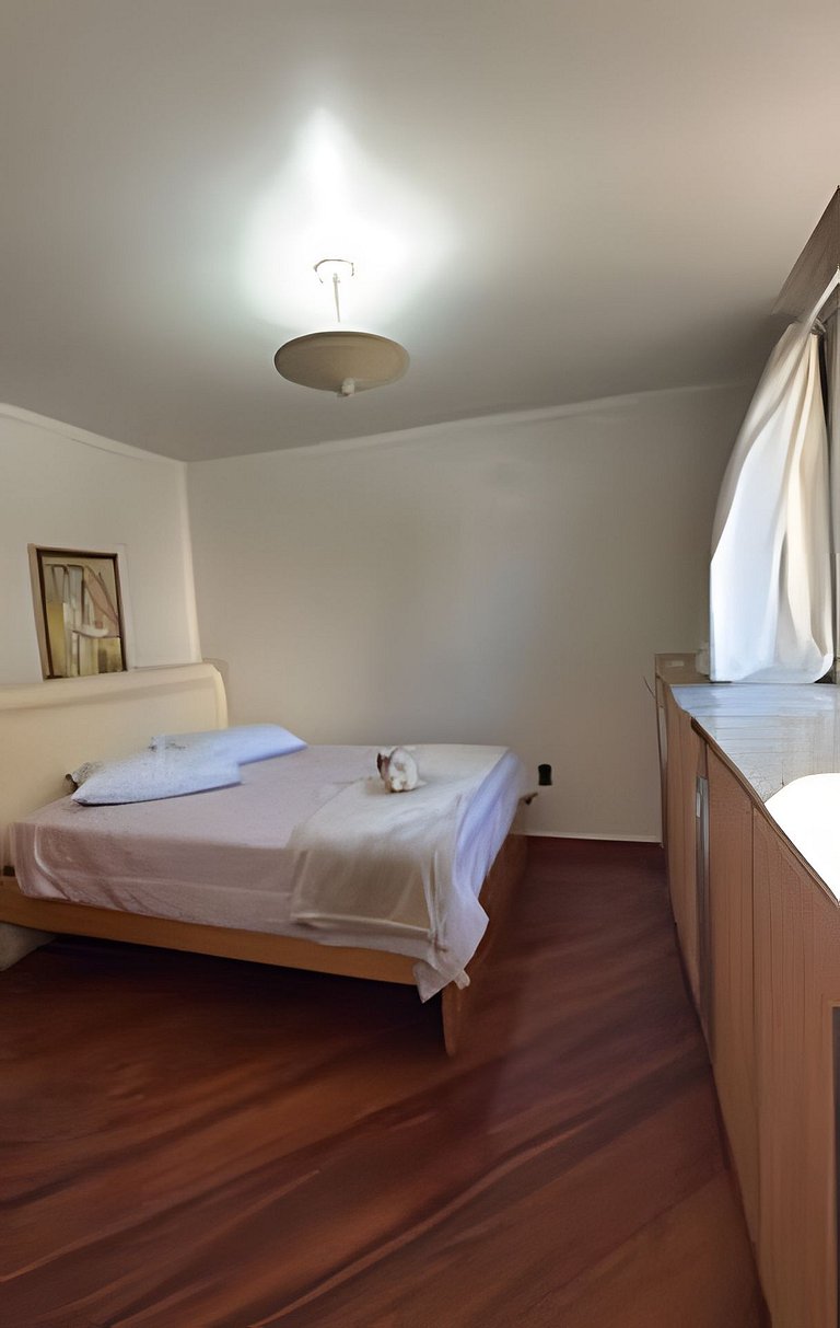 Apto Figueiras|3Q,Climatizado,Sacada Churrasqueira