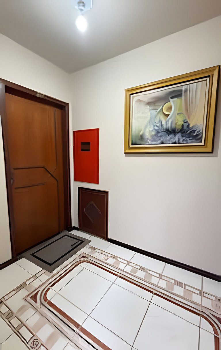 Apto Figueiras|3Q,Climatizado,Sacada Churrasqueira