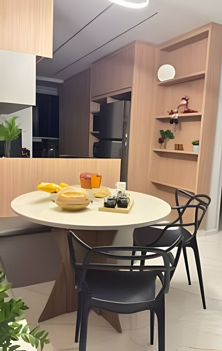 Apto Boca Leão|Climatizado,2 Garagens, 150m Termas