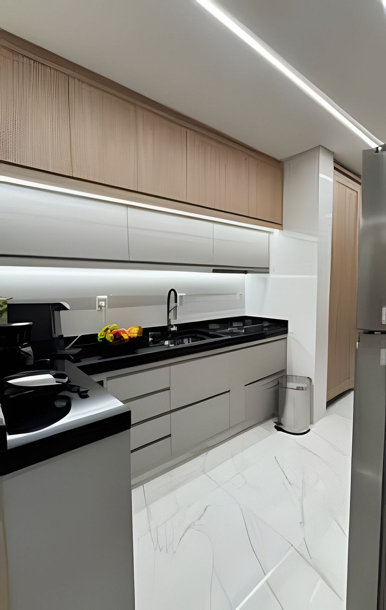 Apto Boca Leão|Climatizado,2 Garagens, 150m Termas