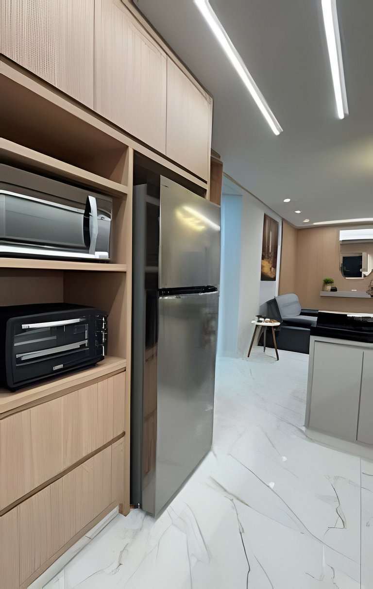 Apto Boca Leão|Climatizado,2 Garagens, 150m Termas