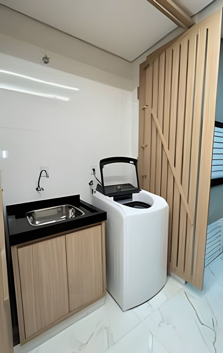 Apto Boca Leão|Climatizado,2 Garagens, 150m Termas