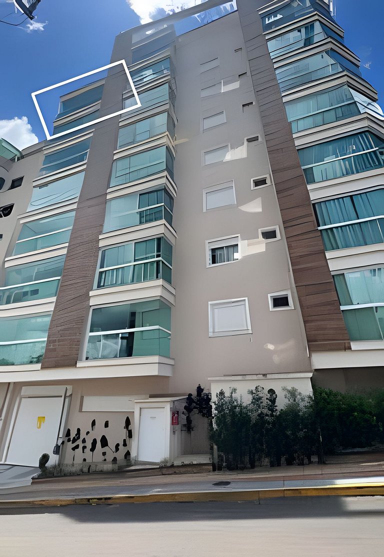 Apto Boca Leão|Climatizado,2 Garagens, 150m Termas
