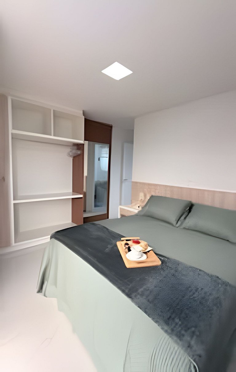 Apto Rosas| 3Q, todo Climatizado, Prox das Termas