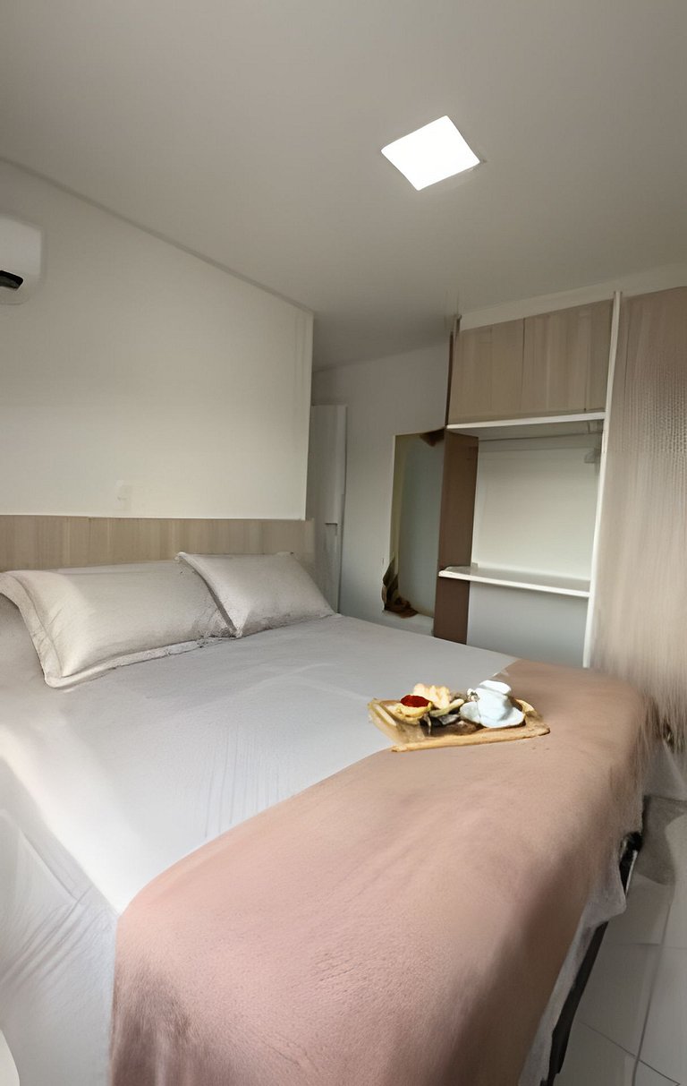 Apto Rosas| 3Q, todo Climatizado, Prox das Termas