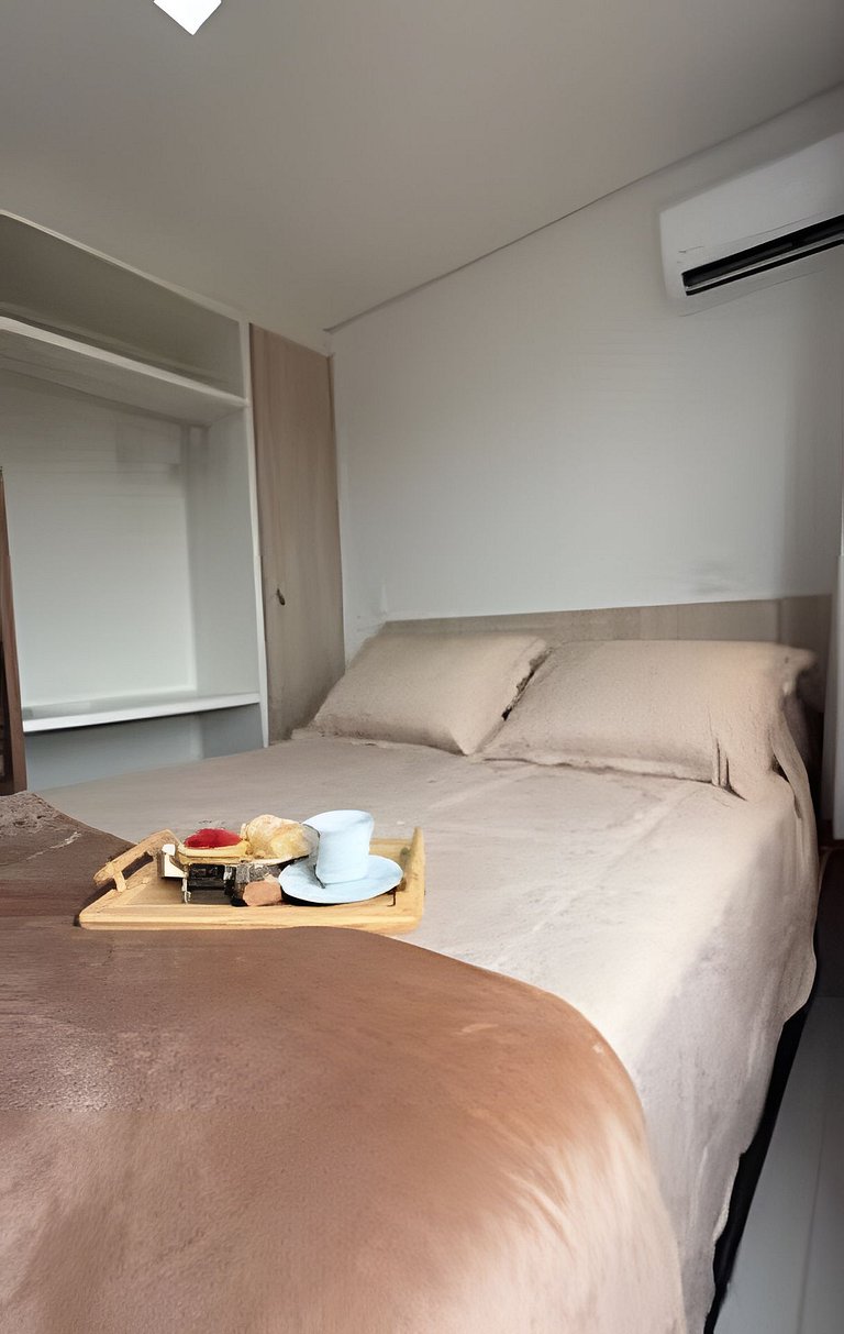 Apto Rosas| 3Q, todo Climatizado, Prox das Termas