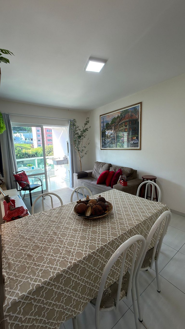 Apto Alamanda|2Q.Climatizado,Sacada Churrasqueira