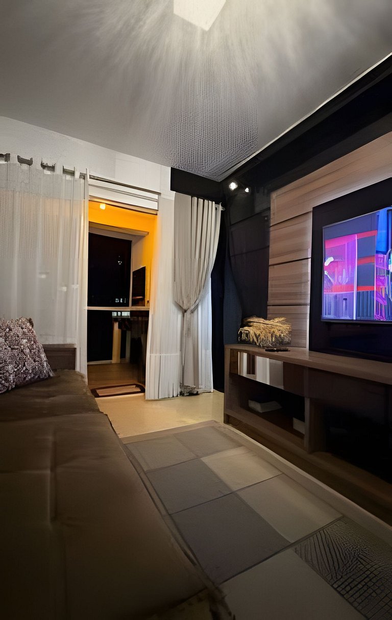 Apto Copo Leite|3Q c|Sacada,Churrasqueira,frente Av