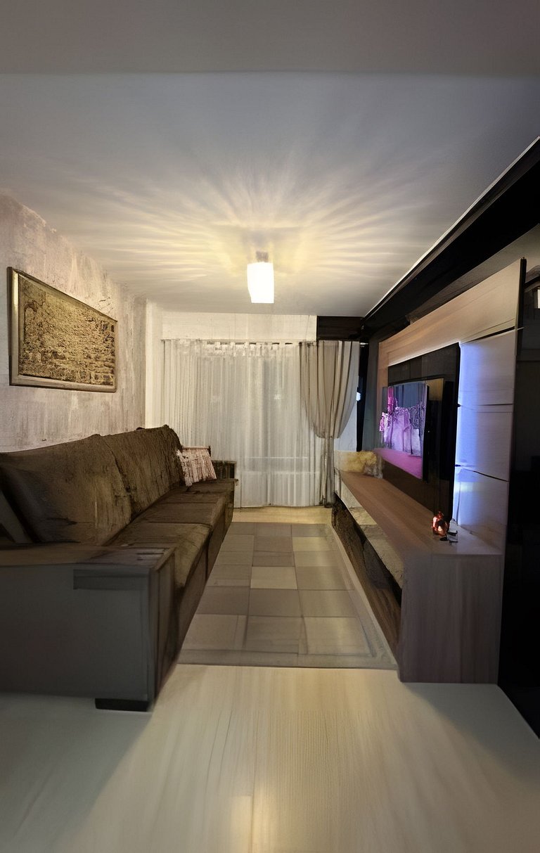 Apto Copo Leite|3Q c|Sacada,Churrasqueira,frente Av