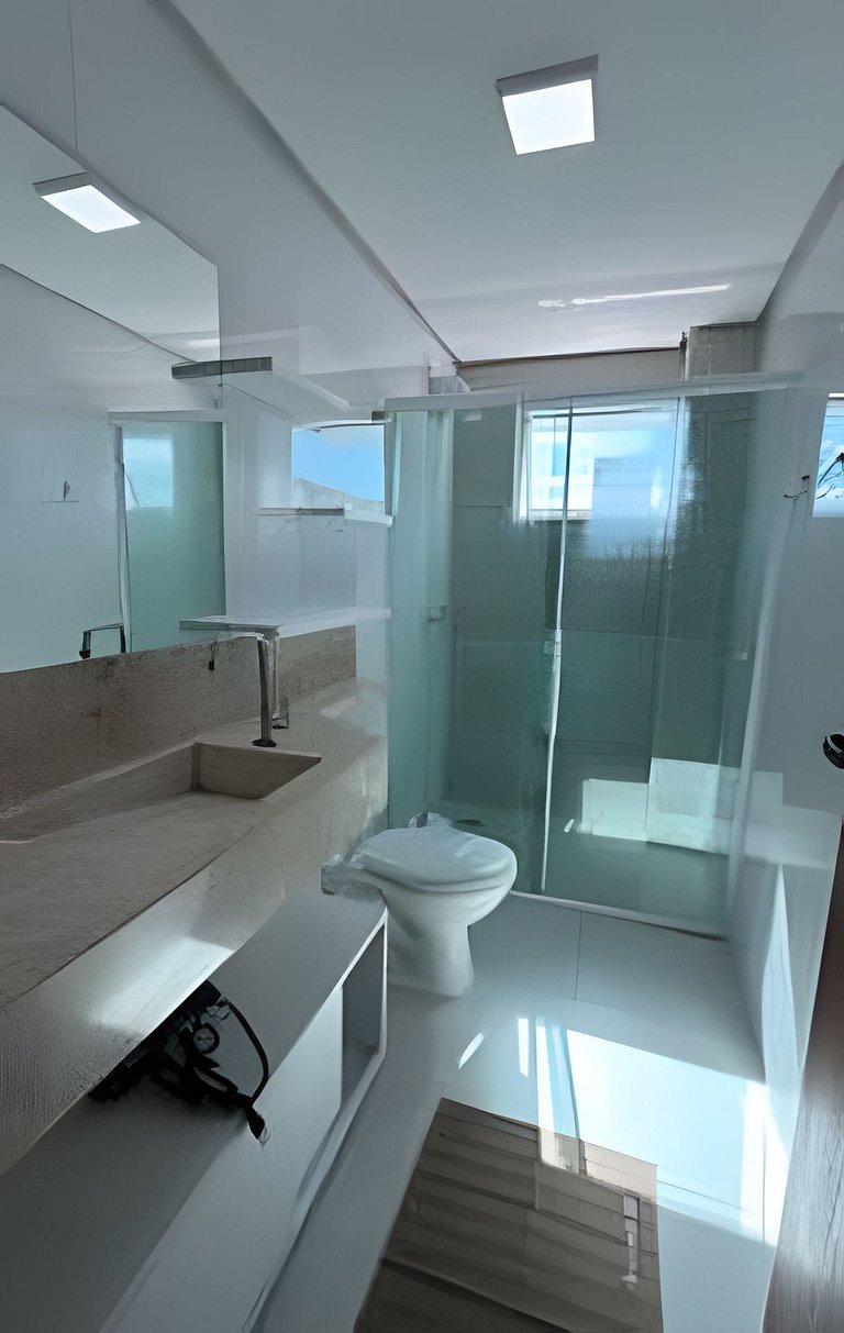 Apto Copo Leite|3Q c|Sacada,Churrasqueira,frente Av