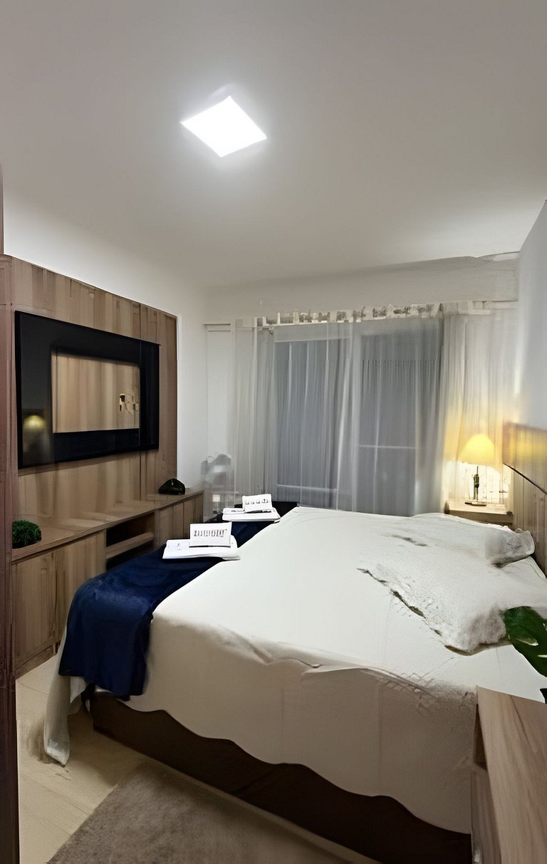 Apto Copo Leite|3Q c|Sacada,Churrasqueira,frente Av