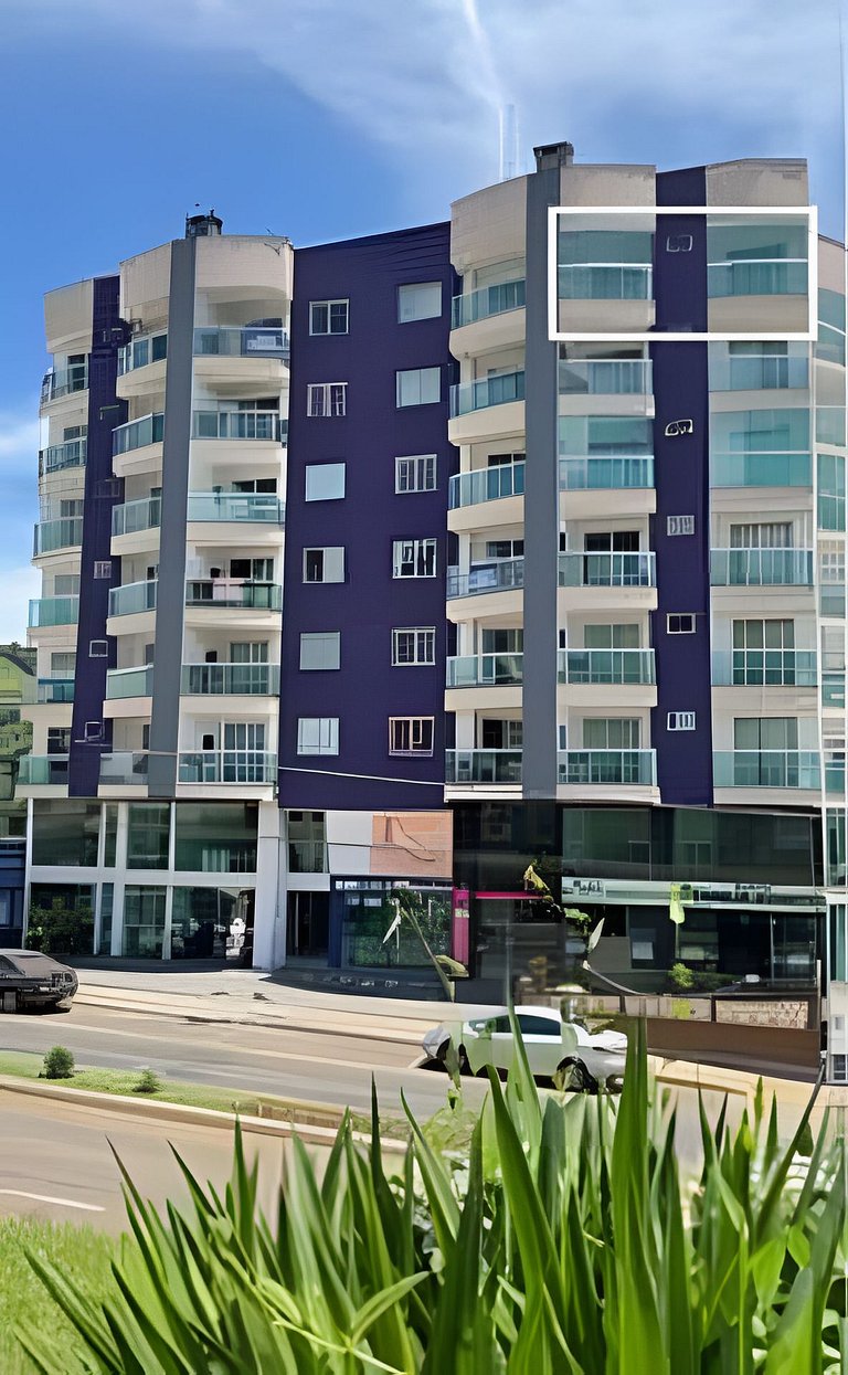 Apto Copo Leite|3Q c|Sacada,Churrasqueira,frente Av