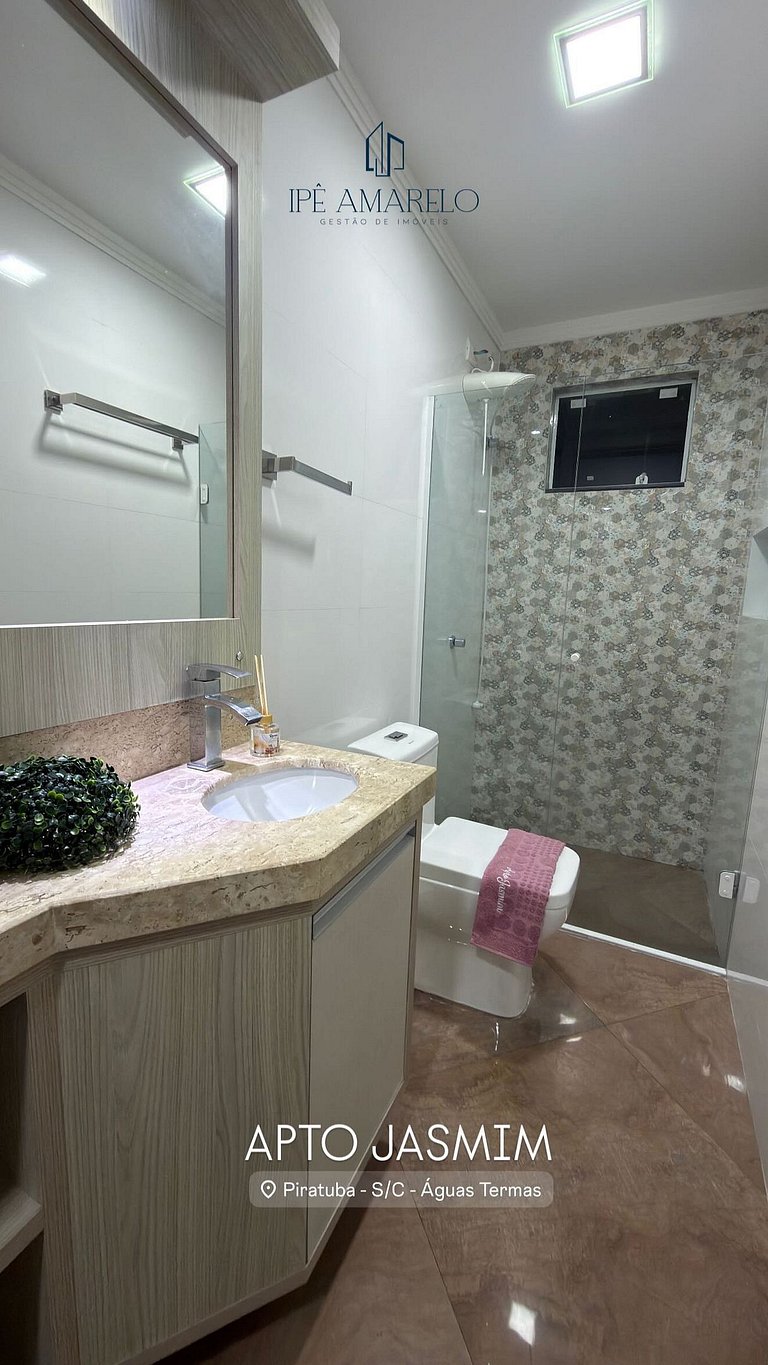 Cobertura Jasmim c/piscina|3Q toda climatizada!