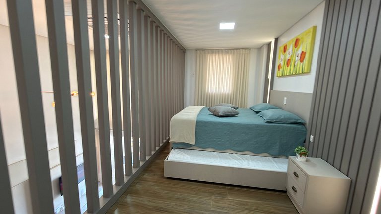 Duplex Prímulas|Climatizado,Churrasqueira,central
