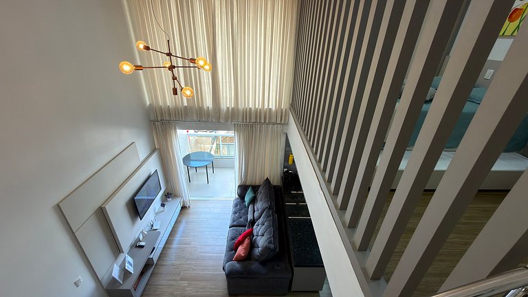 Duplex Prímulas|Climatizado,Churrasqueira,central