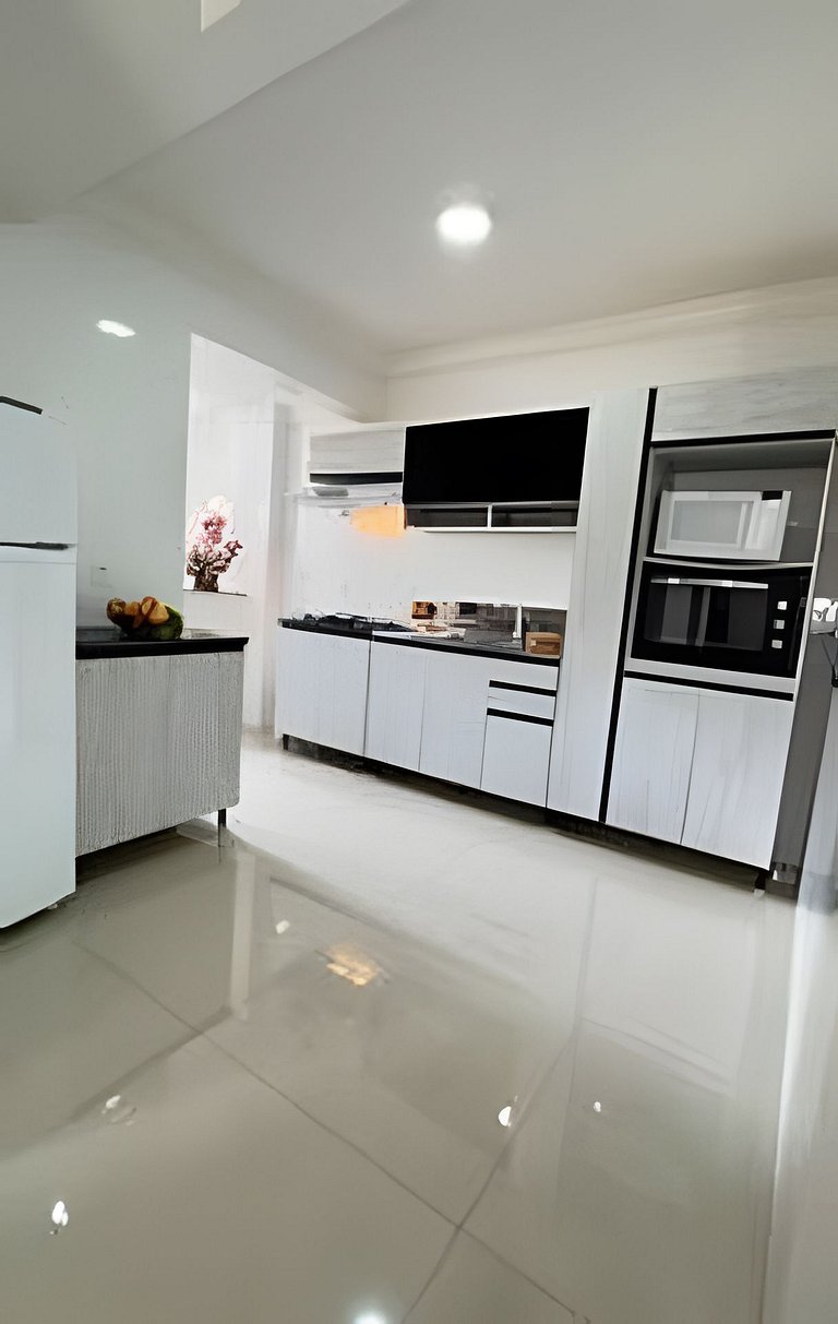 Apto Flor Lis|Sacada c churrasqueira, garagem