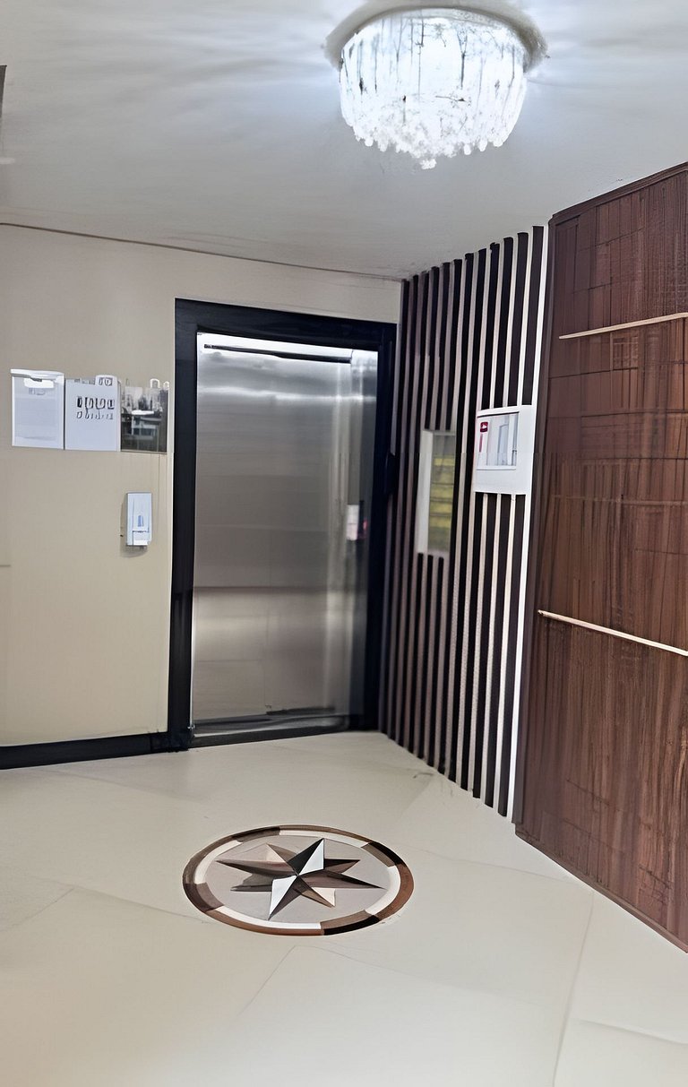 Apto Flor Lis|Sacada c churrasqueira, garagem