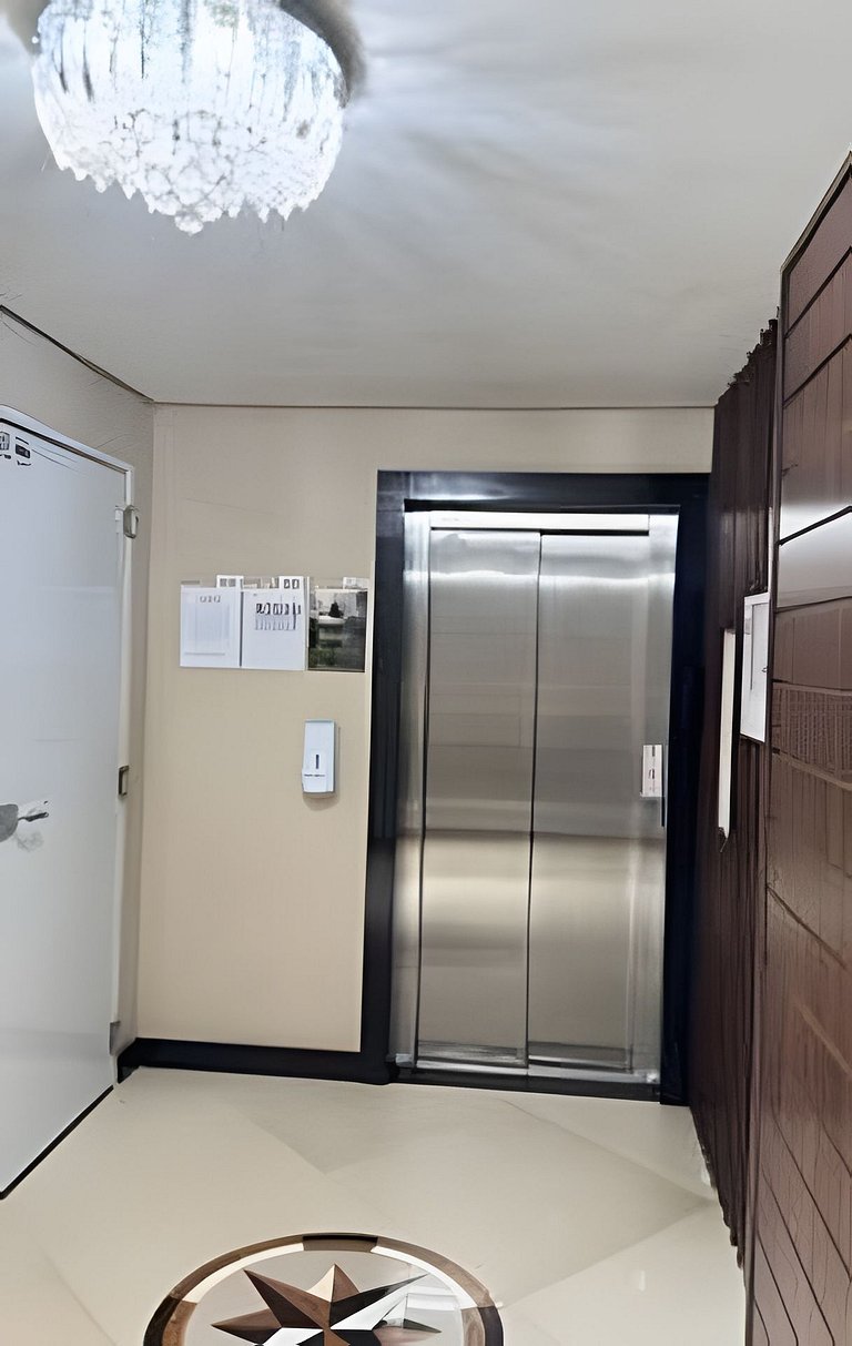 Apto Flor Lis|Sacada c churrasqueira, garagem