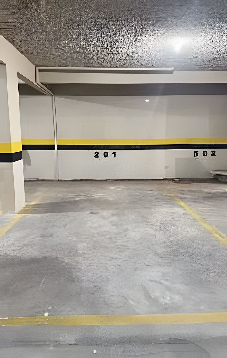 Apto Flor Lis|Sacada c churrasqueira, garagem